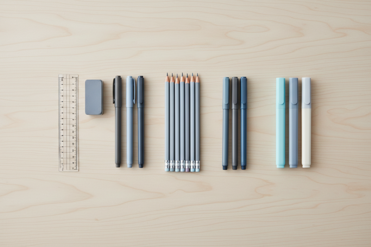 Clean corporate school supplies category image